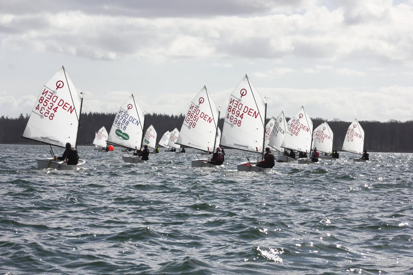 9 Optimister til stævne i Vejle