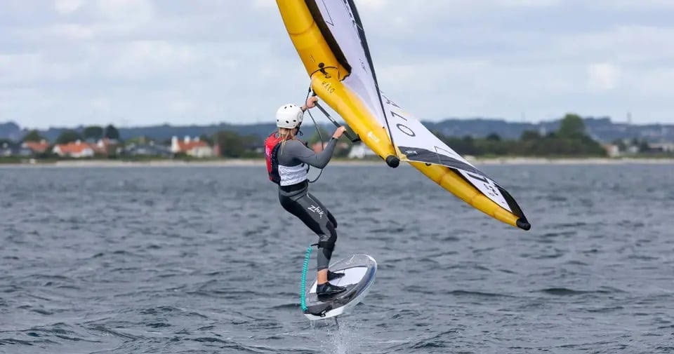 Tre Horsens sejlere til foildag i Aarhus